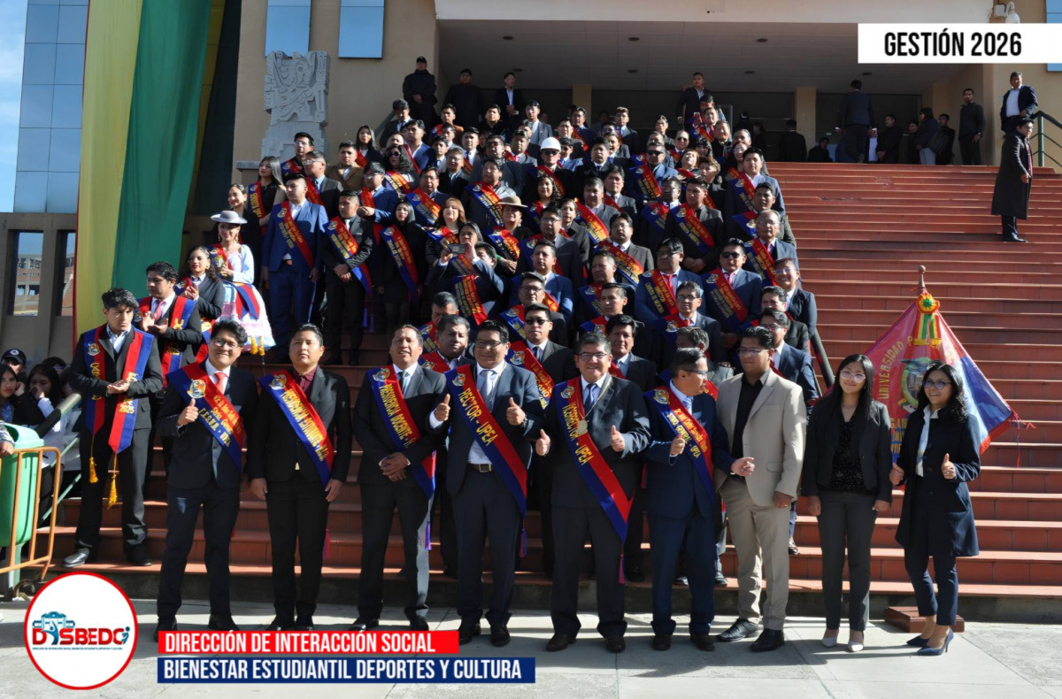 Iza de la Bandera – Gestión Académica UPEA 2026