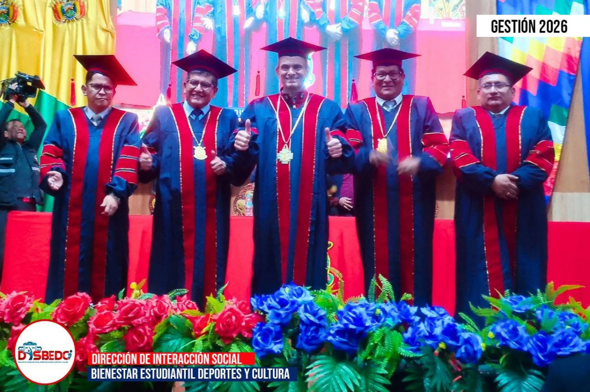 La UPEA honra al Presidente Rodrigo Paz Pereira con el Doctorado Honoris Causa en una emotiva ceremonia.