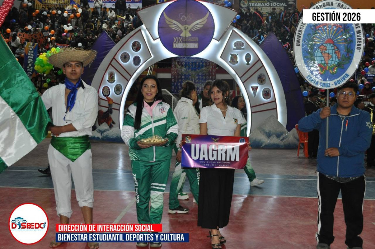 La UPEA dió la bienvenida a todas las delegaciones universitarias.