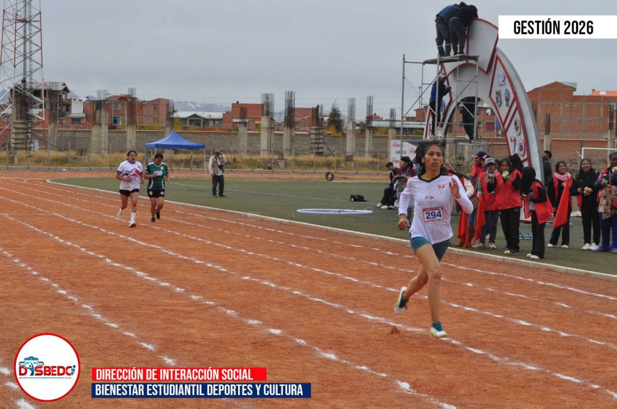 Las diferentes disciplinas de atletismo se llevaron a cabo con entusiasmo y disciplina.