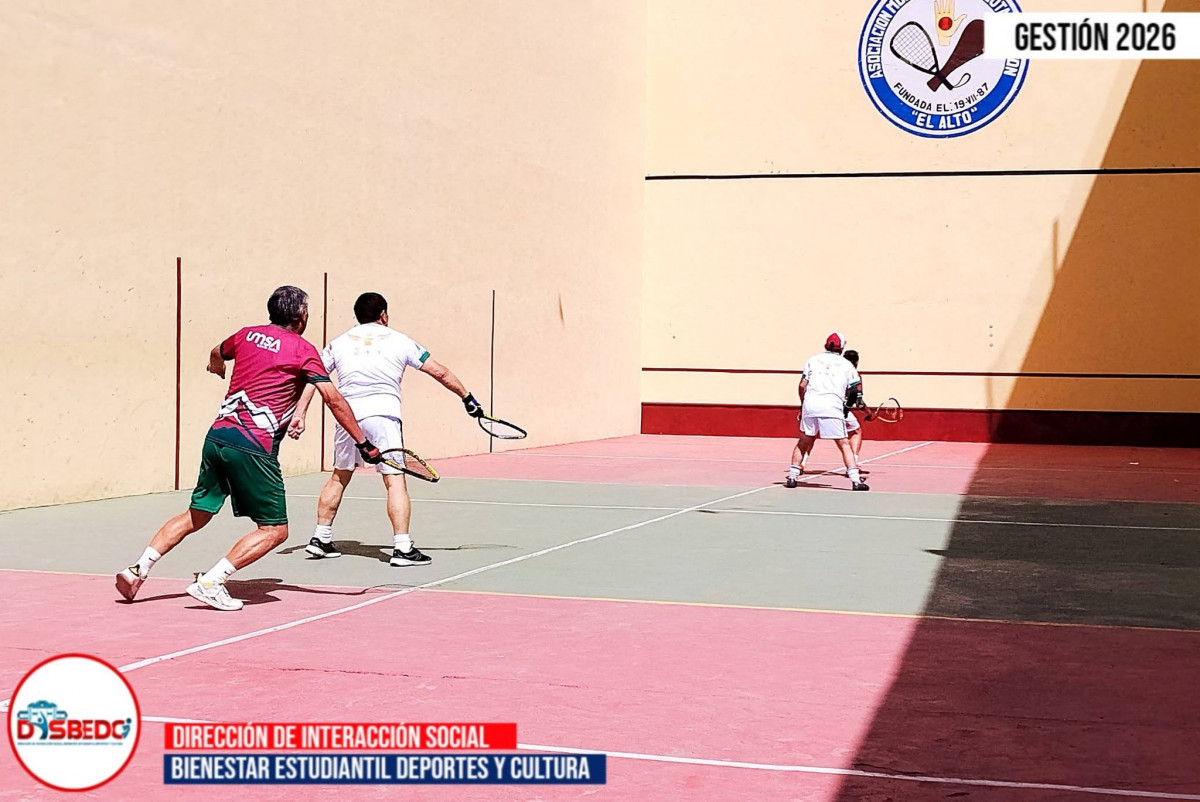 Docentes de las universidades públicas de Bolivia viven con entusiasmo las diferentes disciplinas deportivas.