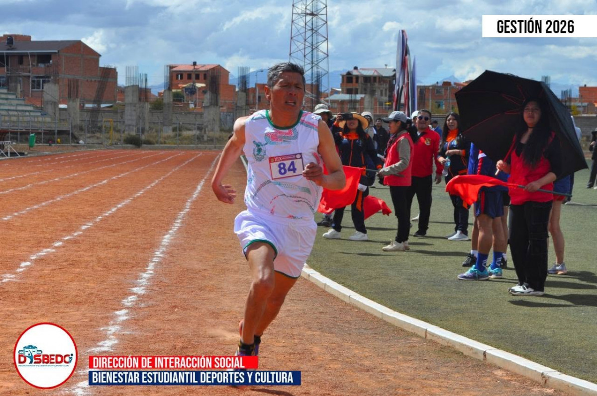 Docentes de las universidades públicas de Bolivia viven con entusiasmo las diferentes disciplinas deportivas.
