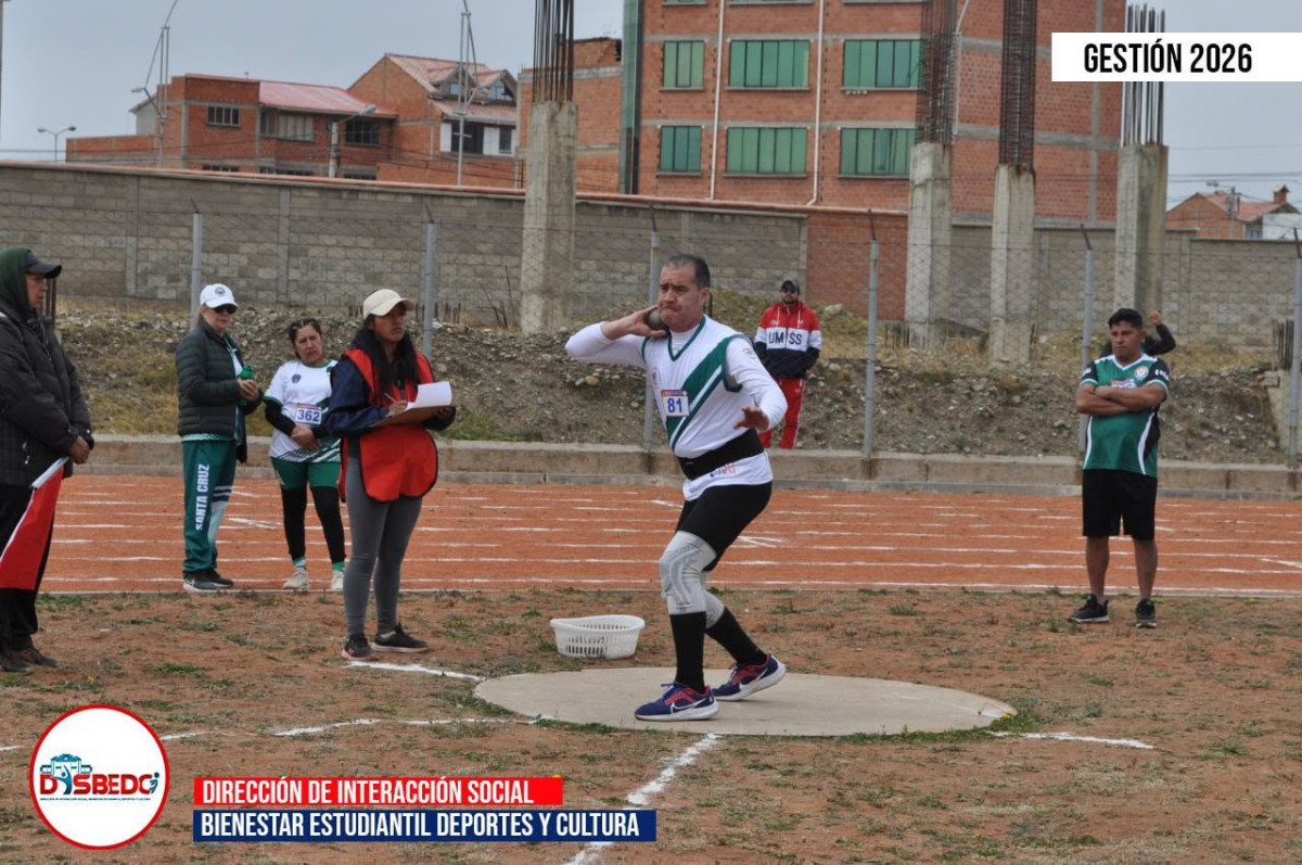 El lanzamiento de bala destaca por su competitividad, fuerza y precisión en el Estadio Cosmos 79.