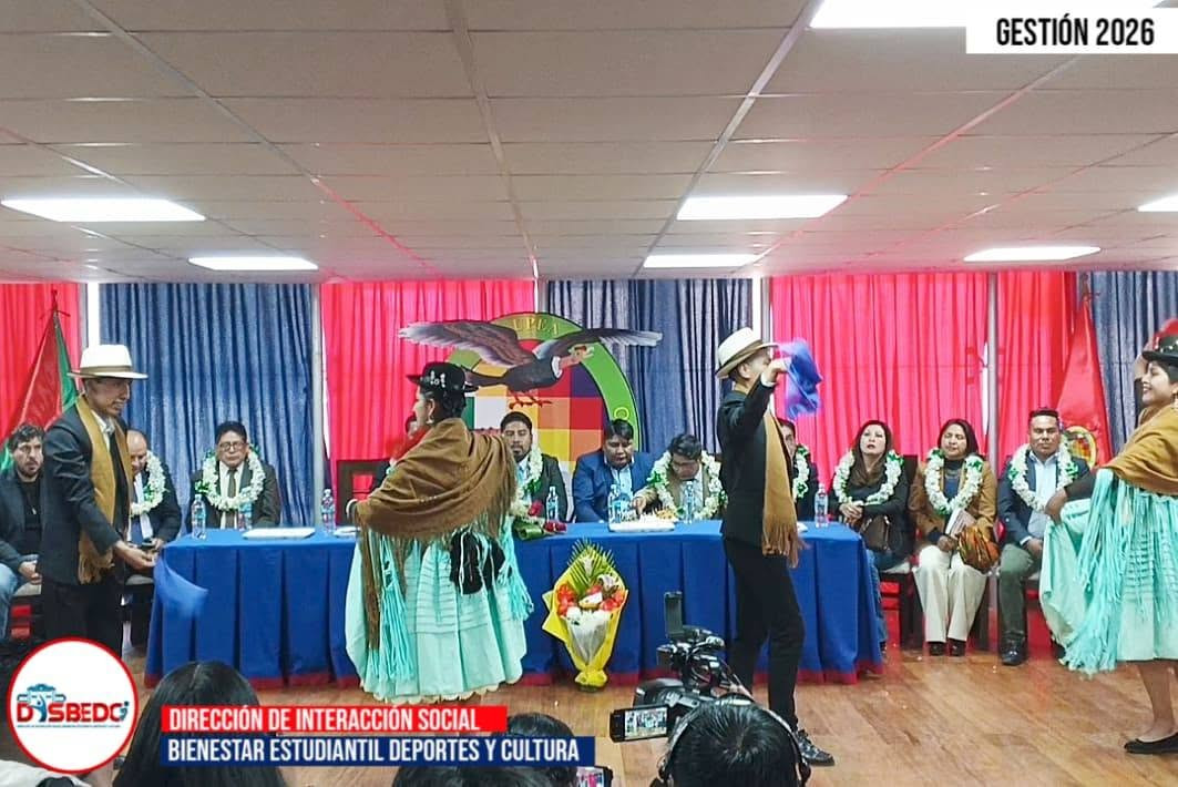 Ballet Folklórico UPEA engalana la reinauguración del edificio de la Federación de Docentes.