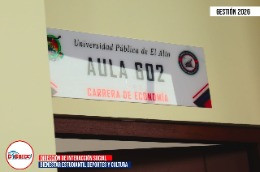 UPEA fortalece su infraestructura con la entrega de moderno edificio y espacio deportivo.