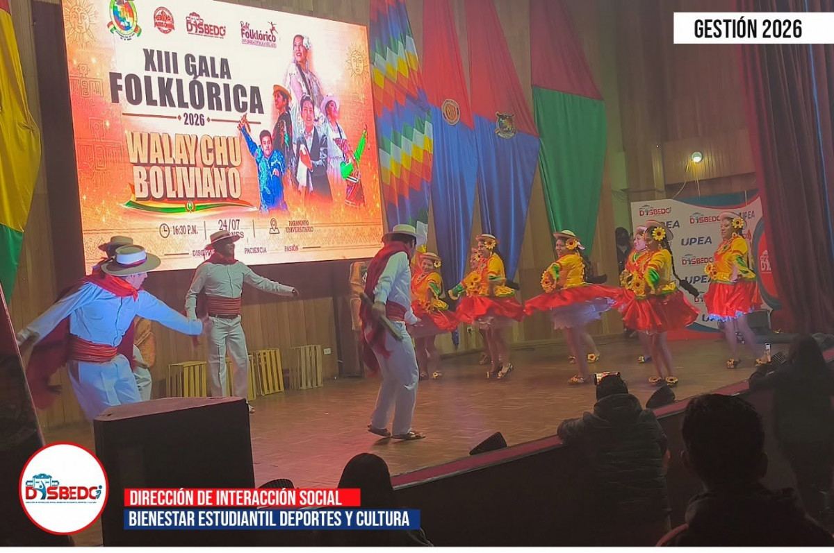 De esta manera vivimos la XIII GALA FOLKLÓRICA 2026 UPEA
