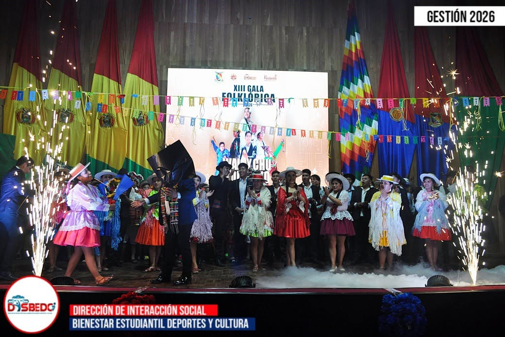 XIII GALA FOLKLÓRICA "WALAYCHO BOLIVIANO" LLEVÓ COLOR Y TRADICIÓN A LA UPEA