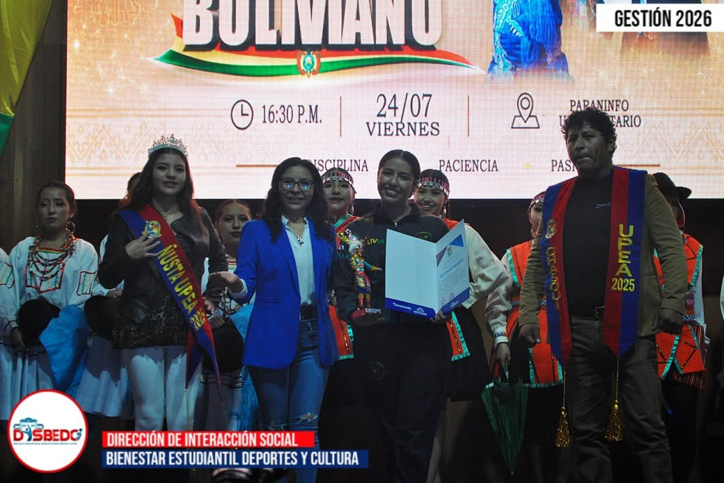 XIII GALA FOLKLÓRICA "WALAYCHO BOLIVIANO" LLEVÓ COLOR Y TRADICIÓN A LA UPEA