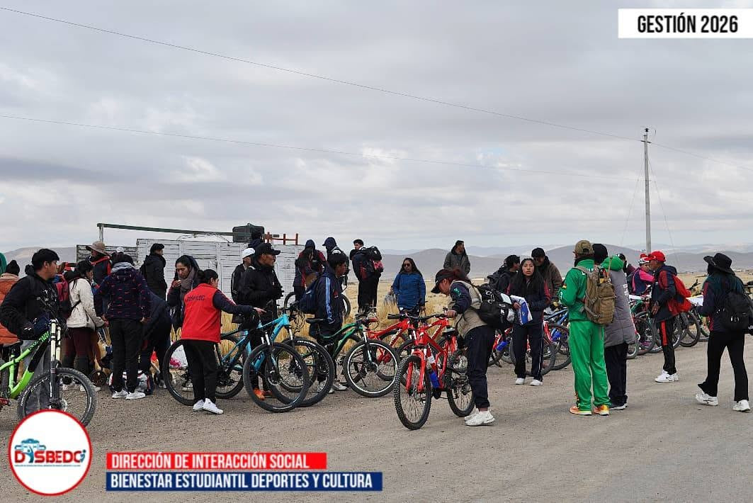 De esta manera se desarrolló con éxito la partida y la llegada a Pucarani para la Gran Rodada Ciclística “Deportistas de Altura” 2026