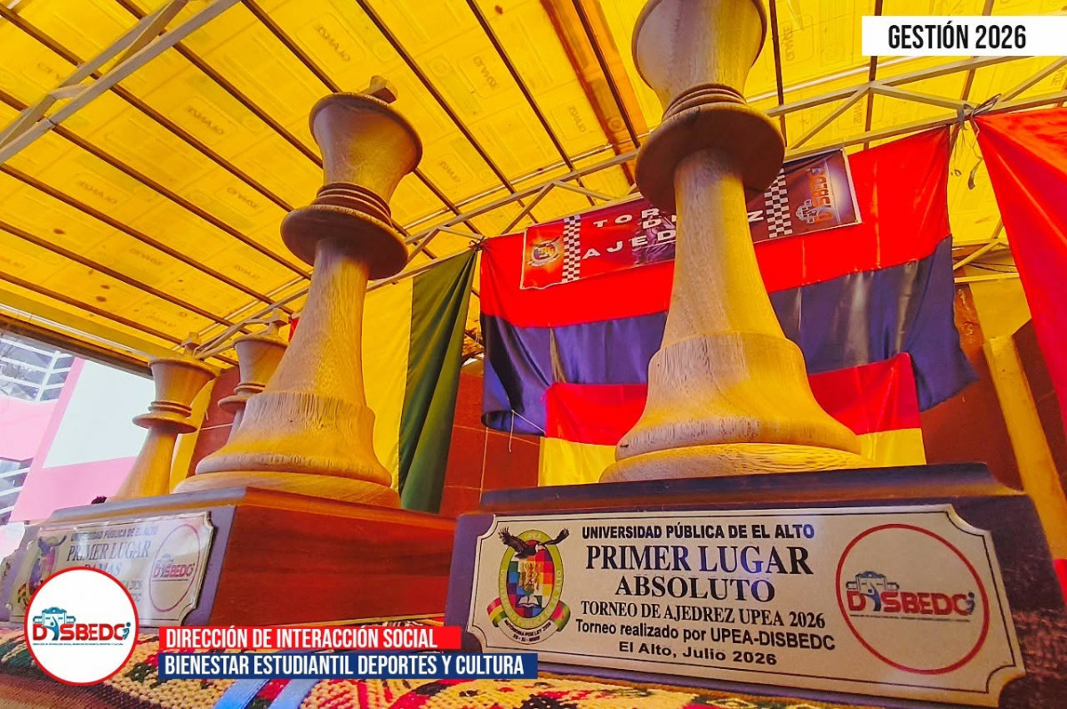 De esta manera se vive el Gran Torneo de Ajedrez UPEA 2026