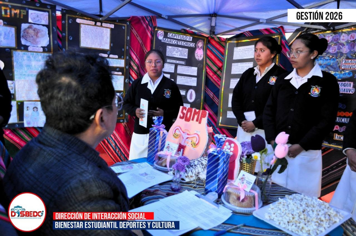 De esta manera se defendieron los proyectos en la EXPO-SAD 2026 de las sedes de Viacha y Guaqui