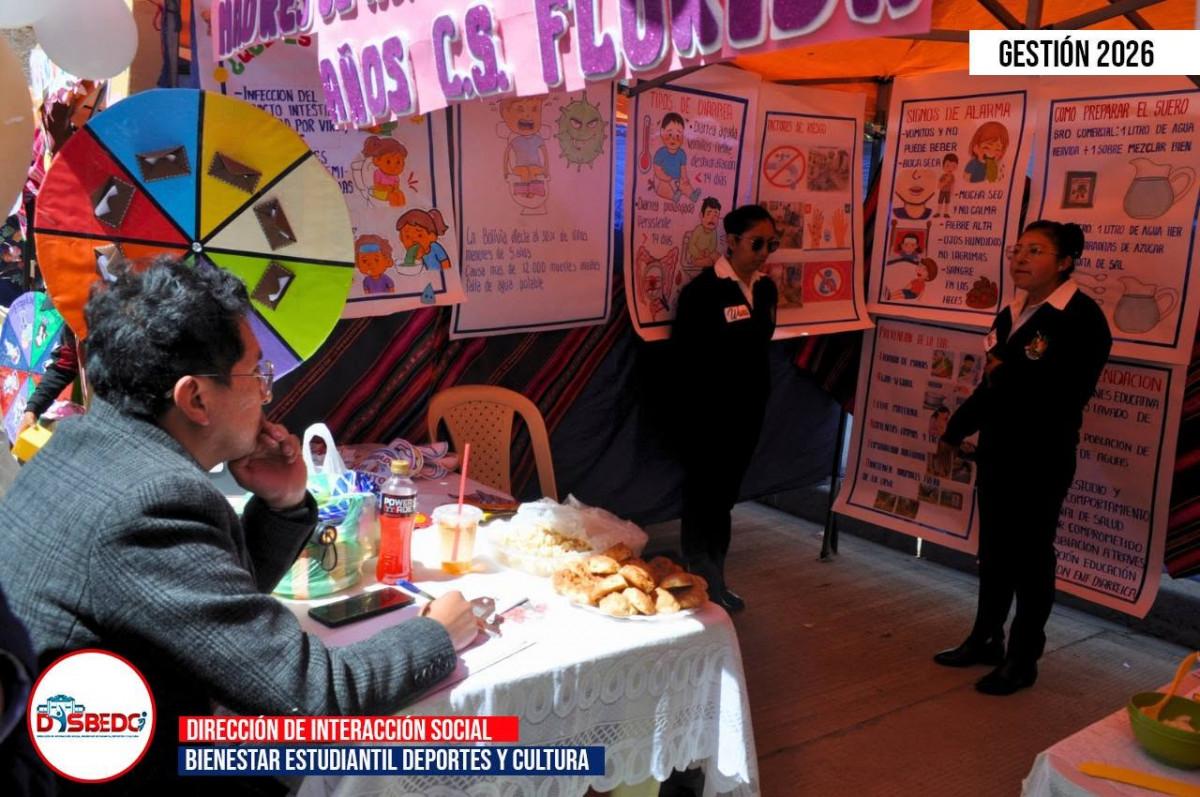 De esta manera se defendieron los proyectos en la EXPO-SAD 2026 de las sedes de Viacha y Guaqui