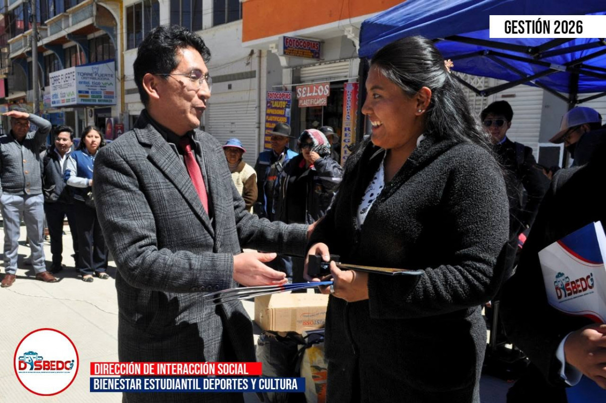 Premiación al 2do Lugar de la EXPO-SAD 2026 en las sedes de Viacha y Guaqui