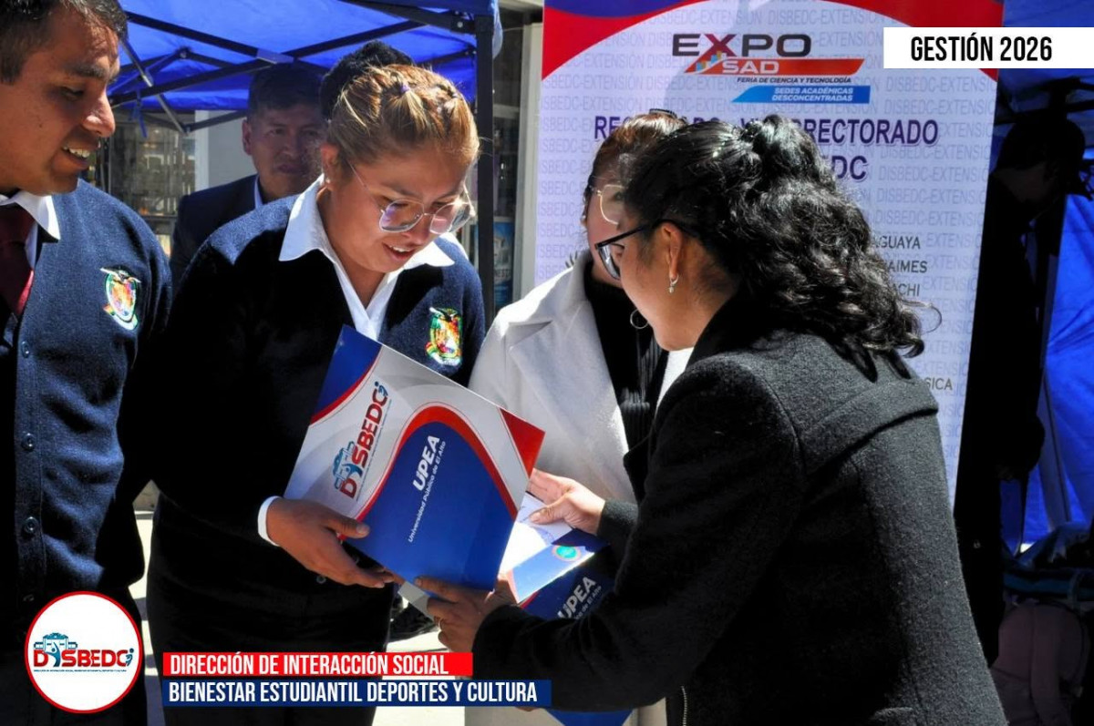 Premiación al 1er Lugar de la EXPO-SAD 2026 en las sedes de Viacha y Guaqui