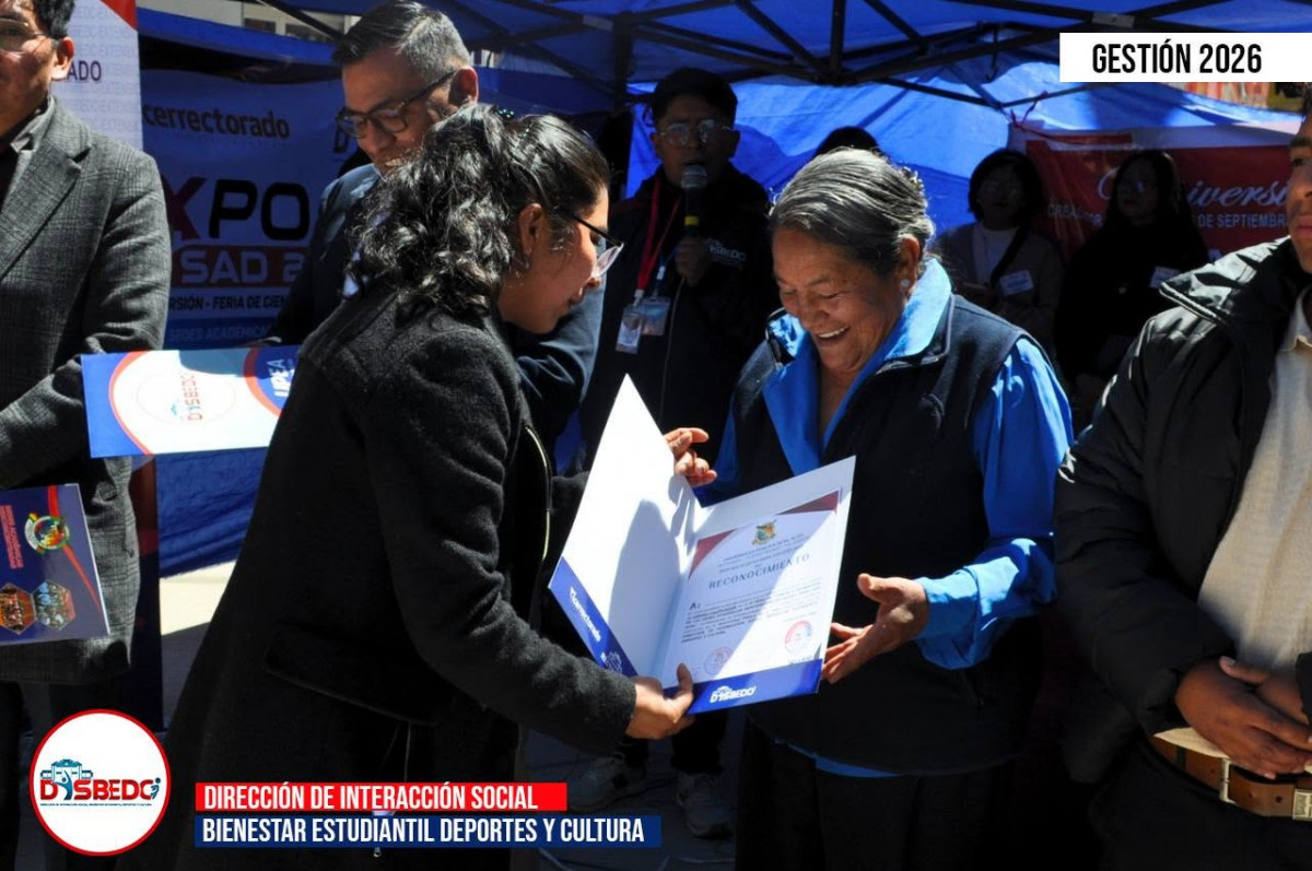 Reconocimiento a los Jurados de la EXPO-SAD 2026 en las sedes de Viacha y Guaqui