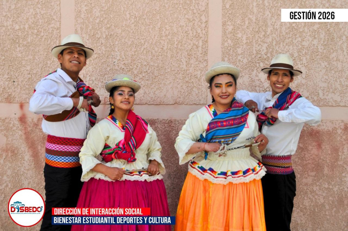 El Ballet Folklórico de la UPEA engalana la Sesión de Honor por los 26 años de la Universidad