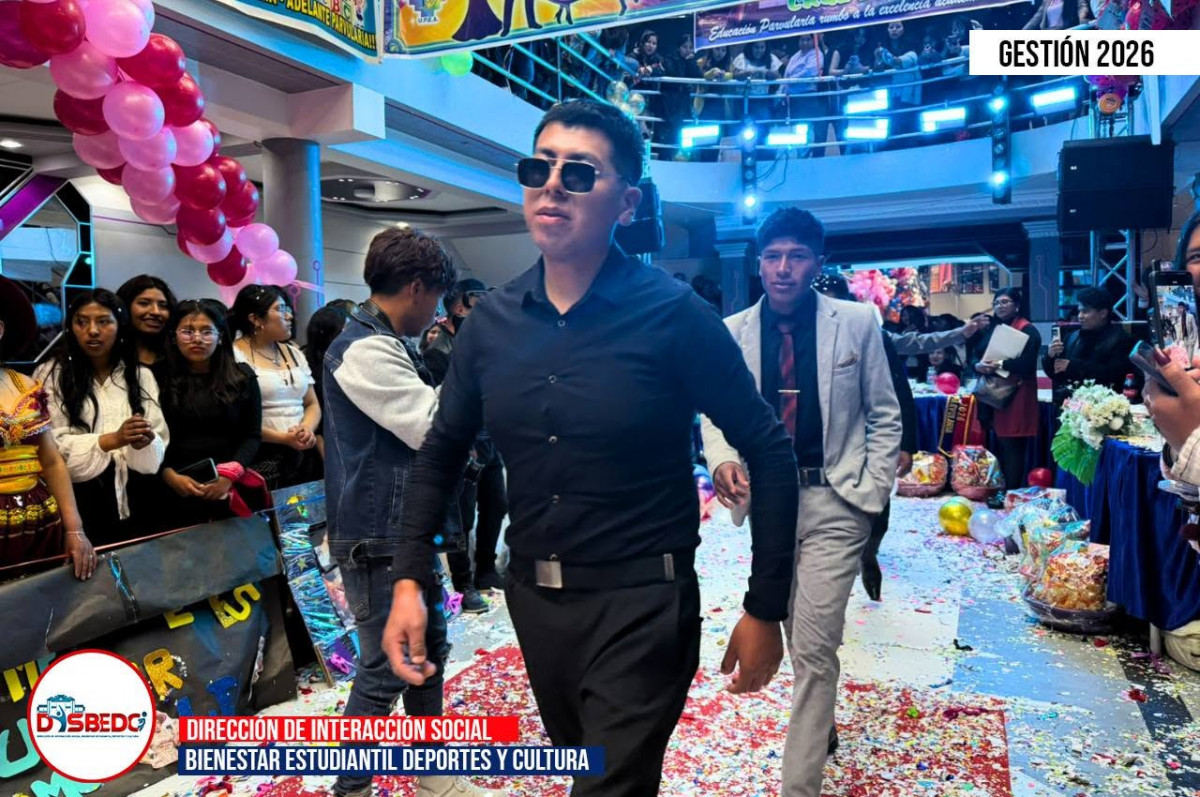 Soberanos UPEA 2025 participaron como jurados en la elección de Miss, Míster, Ñusta y Cholita de Educación Parvularia