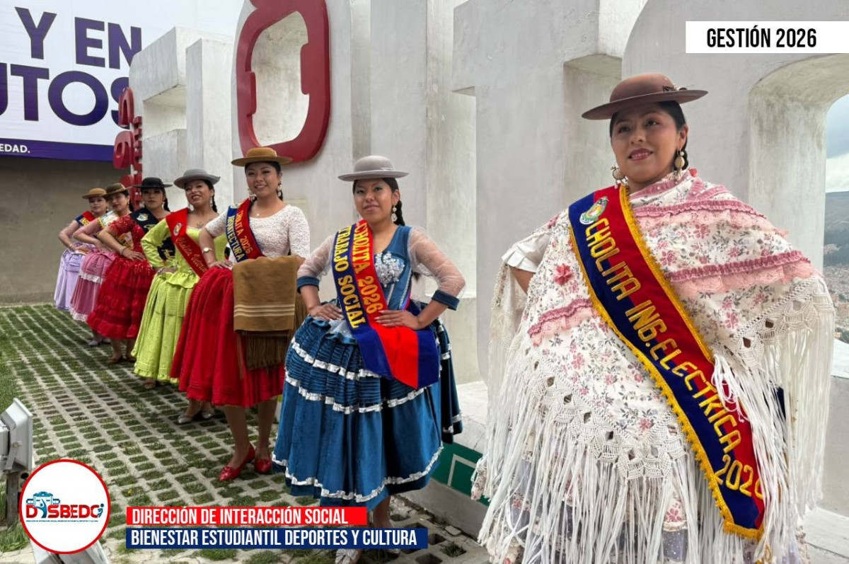 POSTULANTES A CHOLITA UPEA 2026