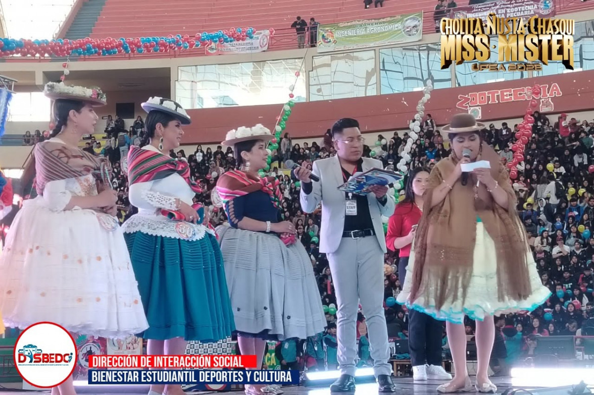 ELECCIÓN MISS, MISTER, CHOLITA, ÑUSTA Y CHASQUI UPEA 2026