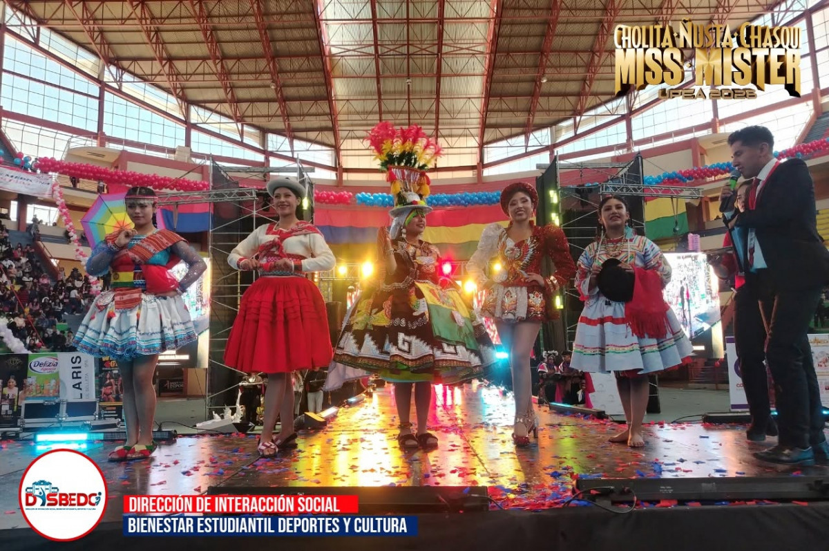 ELECCIÓN MISS, MISTER, CHOLITA, ÑUSTA Y CHASQUI UPEA 2026