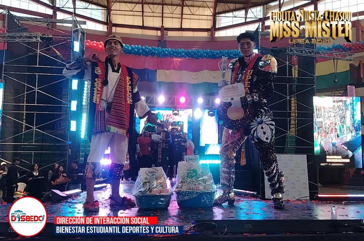 ELECCIÓN MISS, MISTER, CHOLITA, ÑUSTA Y CHASQUI UPEA 2026