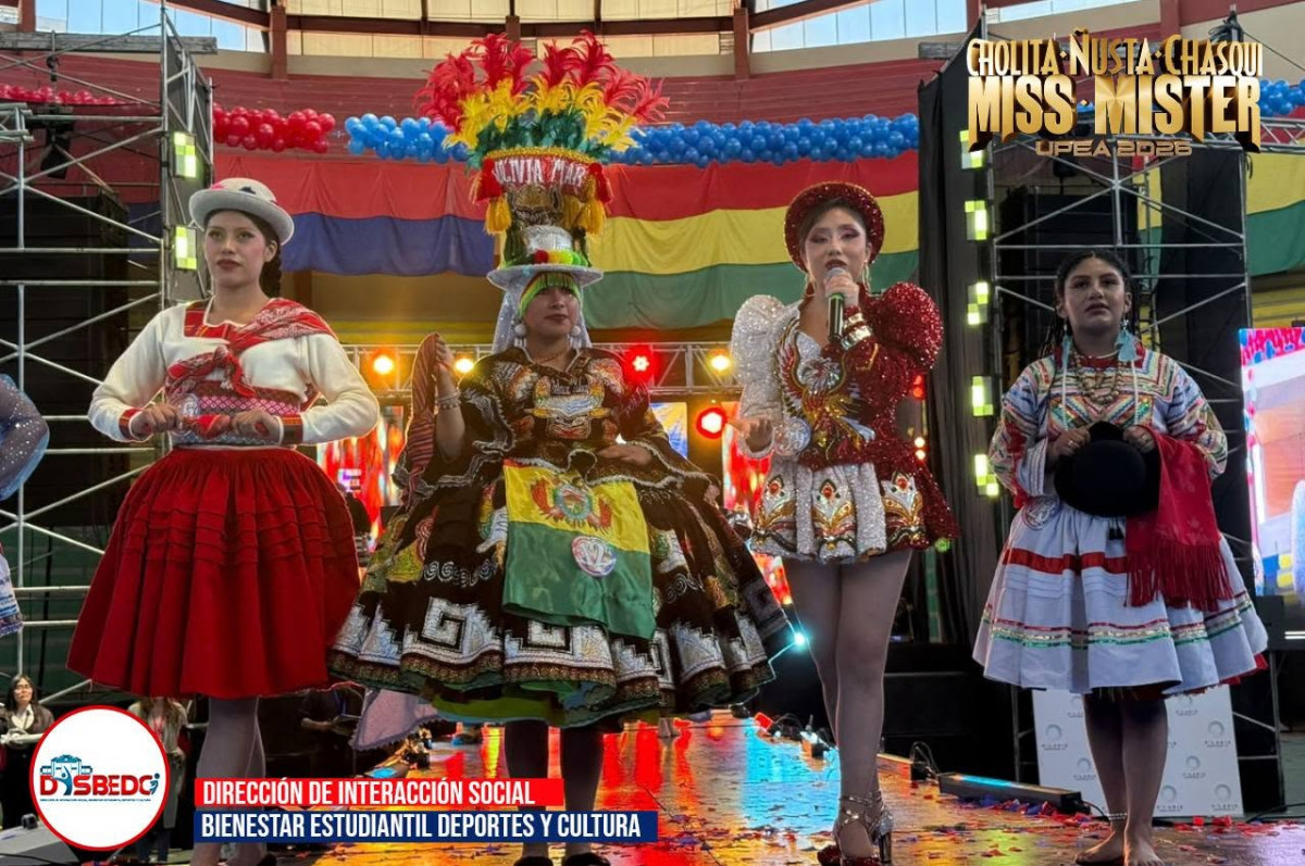 ELECCIÓN MISS, MISTER, CHOLITA, ÑUSTA Y CHASQUI UPEA 2026