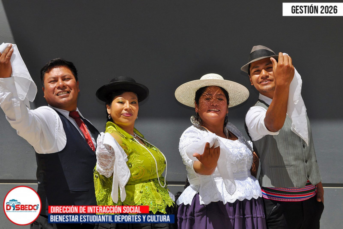 El ballet folklórico de DISBEDC–Cultura destaca en la inauguración del año académico de Trabajo Social de la UPEA
