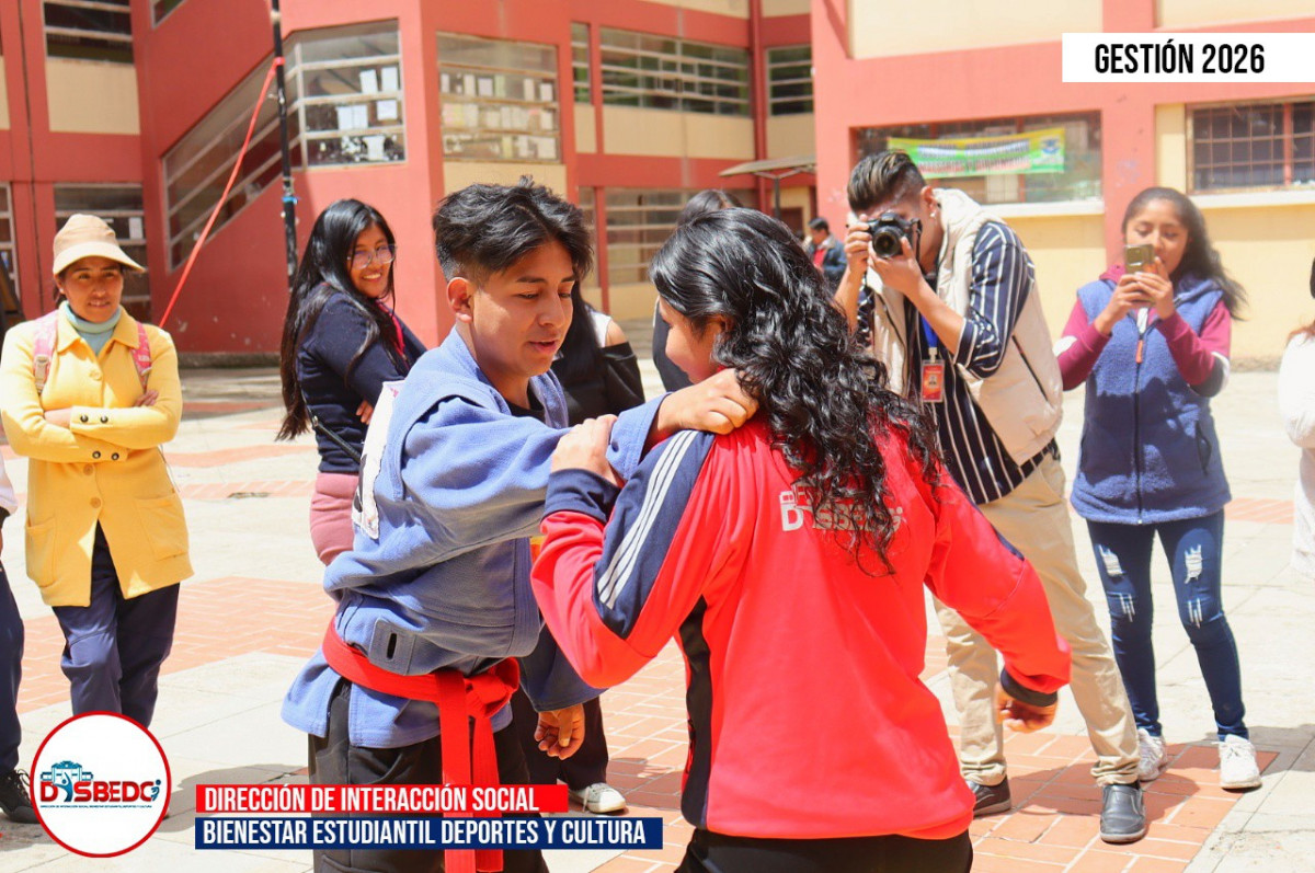 DISBEDC Deportes realizó taller gratuito de defensa personal en la UPEA por el Día Internacional de la Mujer
