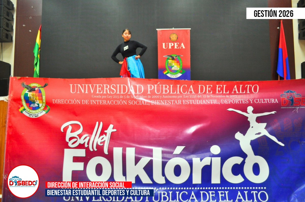 La Universidad Pública de El Alto realizó el Casting del Elenco Folklórico Oficial con amplia participación estudiantil.