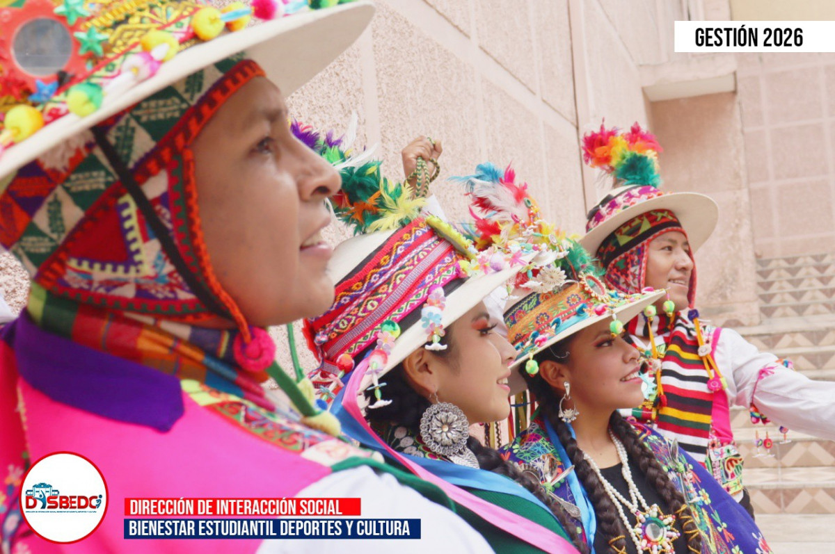 Ballet Folclórico de la UPEA destacó en la inauguración de la gestión académica 2026 del Área de Ciencias Sociales