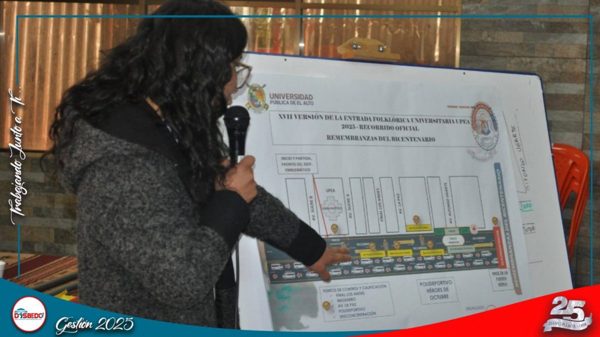 Reunión de Coordinación Exitosa Rumbo a la Entrada Folklórica UPEA 2025