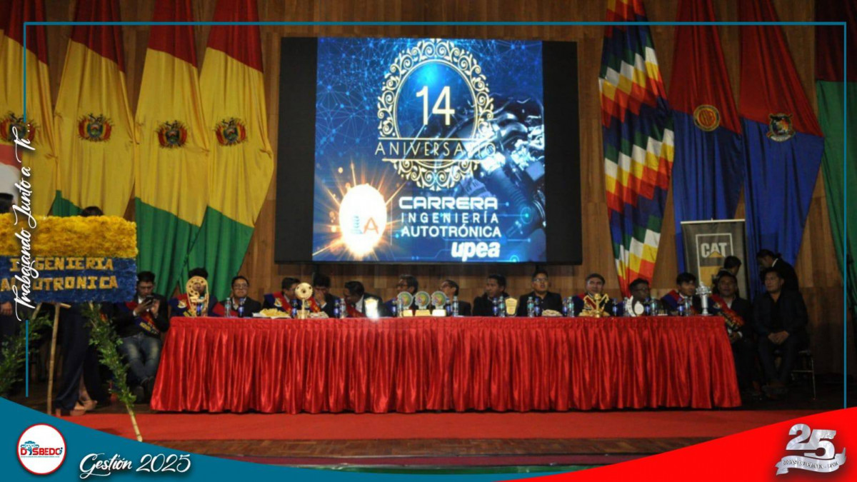 Ballet Folklórico de la UPEA engalana la Sesión de Honor de la Carrera de Ingeniería Autotrónica