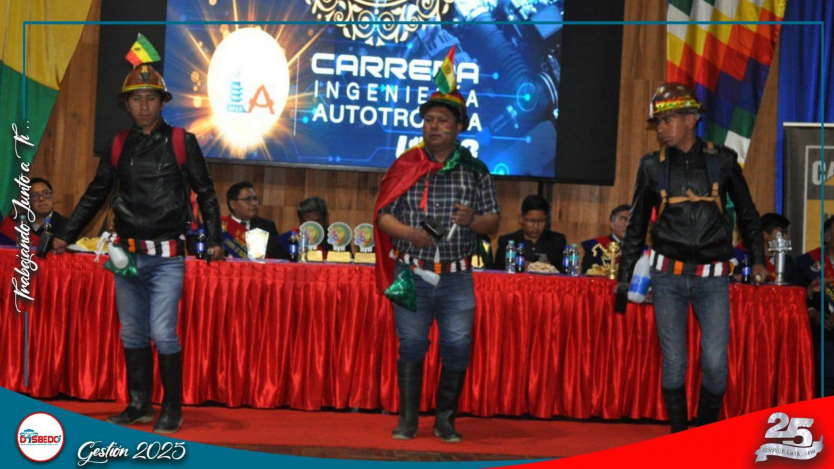 Ballet Folklórico de la UPEA engalana la Sesión de Honor de la Carrera de Ingeniería Autotrónica