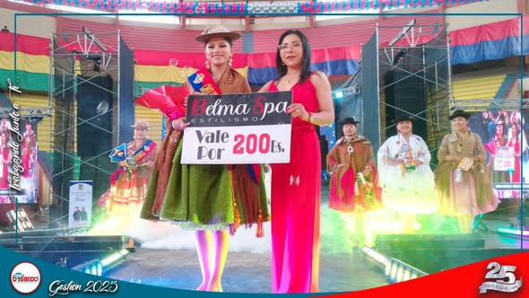 Belleza y tradición: la categoría Cholita UPEA 2025 deslumbra con identidad y orgullo