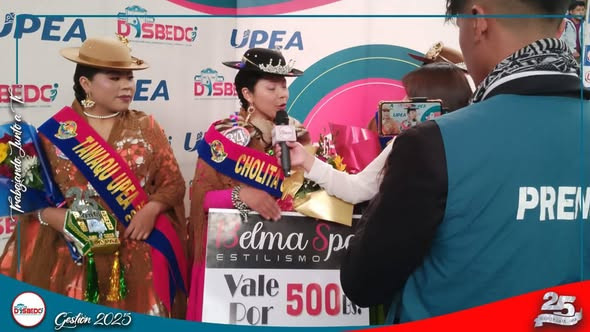 Belleza y tradición: la categoría Cholita UPEA 2025 deslumbra con identidad y orgullo