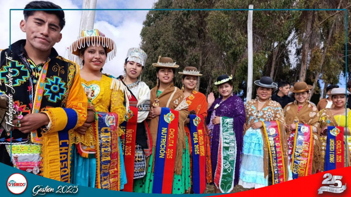 DISBEDC inicia su Gira de Medios rumbo a la Elección Miss, Mister, Cholita, Ñusta y Chasqui UPEA 2025